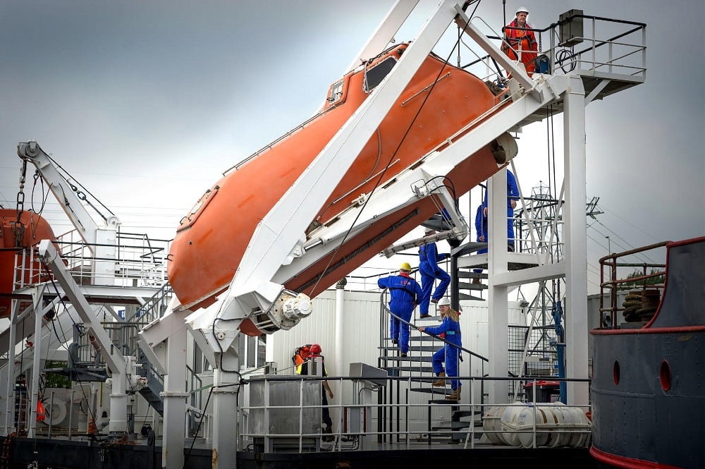 Wisseling van de wacht maritiem trainingscentrum Groningen